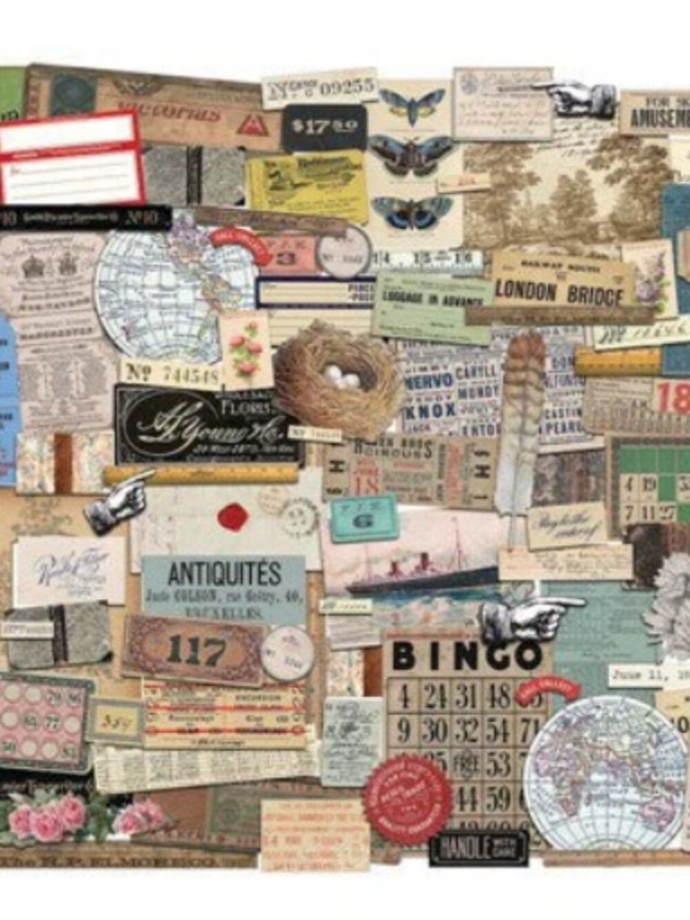 Tim Holtz idea-ology EPHEMERA PACK MEMOIR th94221